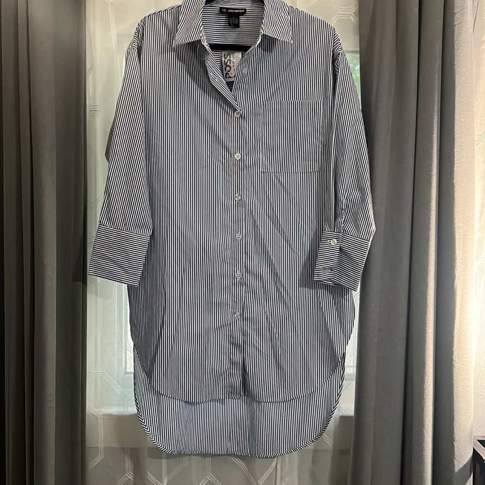 NWT 18 centimeters high low shirt dress